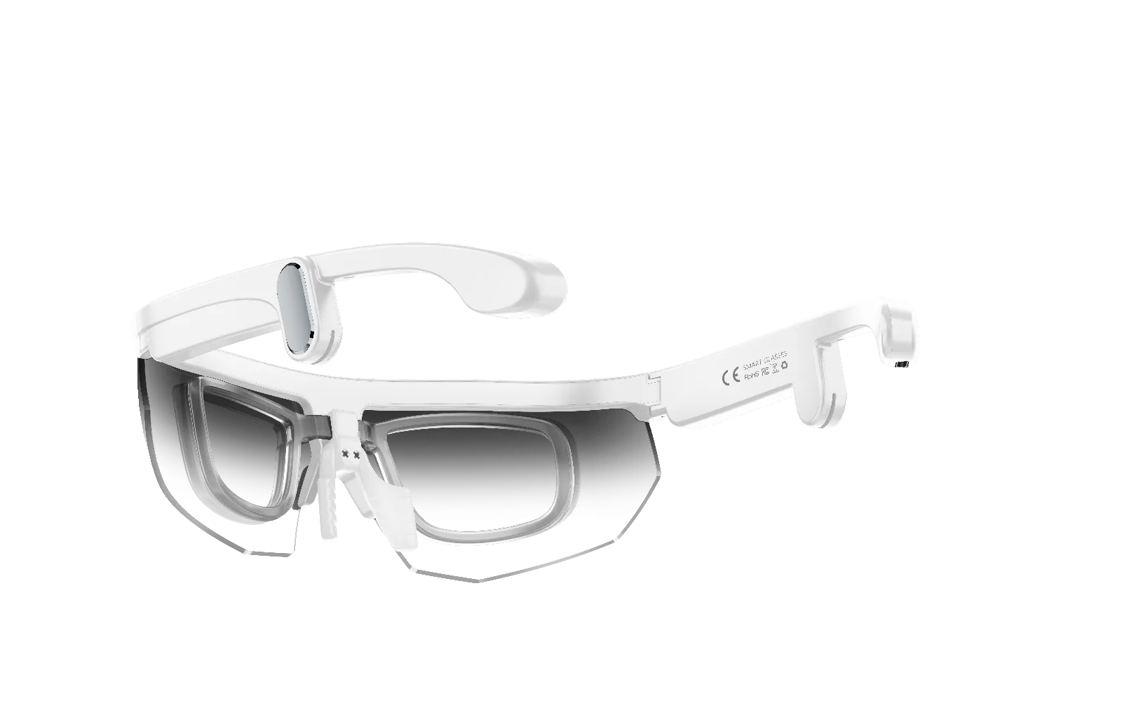 W640 AI Camera Glasses - 32MP, 6-Axis Gimbal, AI Translation