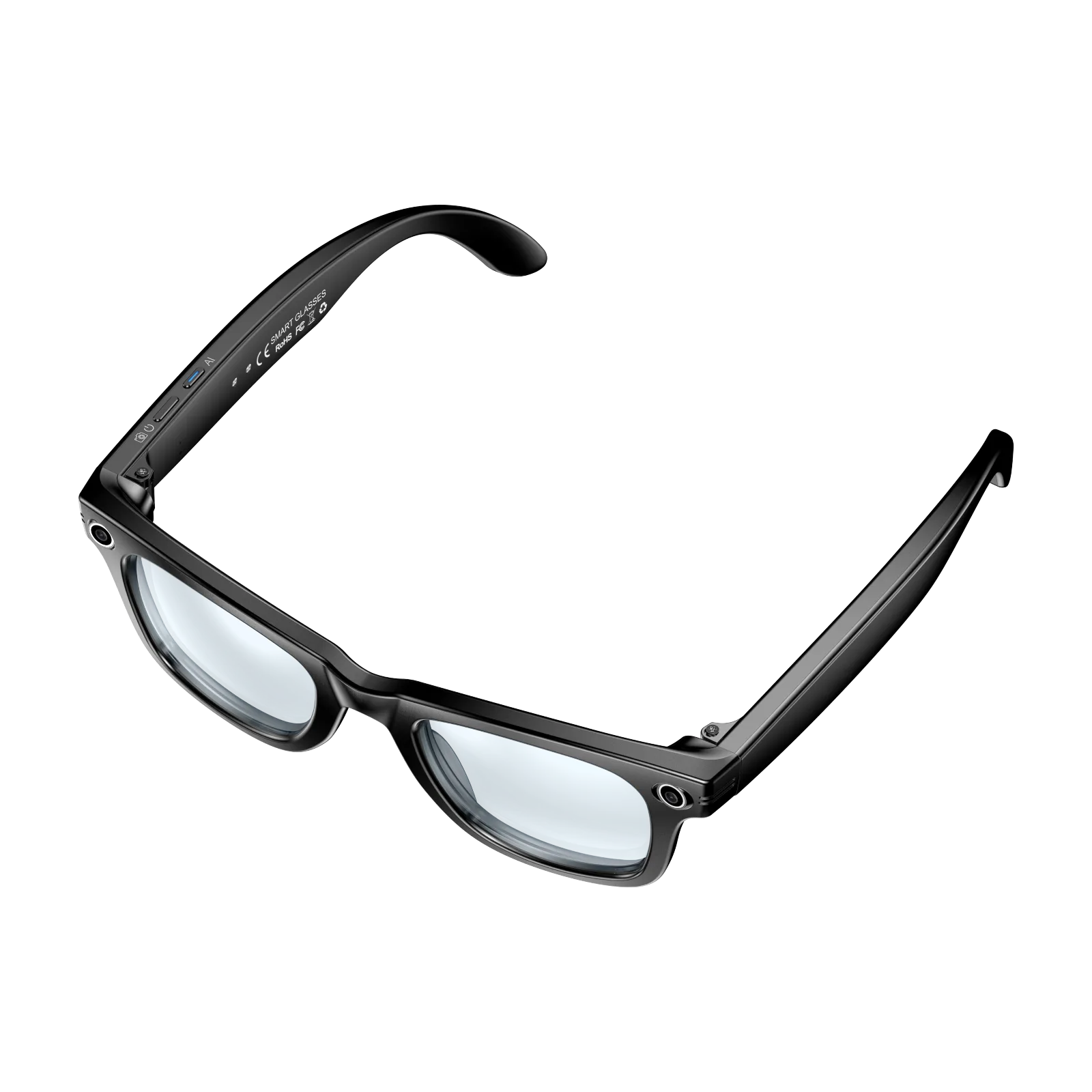 W610 Voice-Control &amp;amp; Q&amp;amp;A Low-Power AI Glasses, Bluetooth Music, Anti-Shake Video, for Live/Sports/Hiking