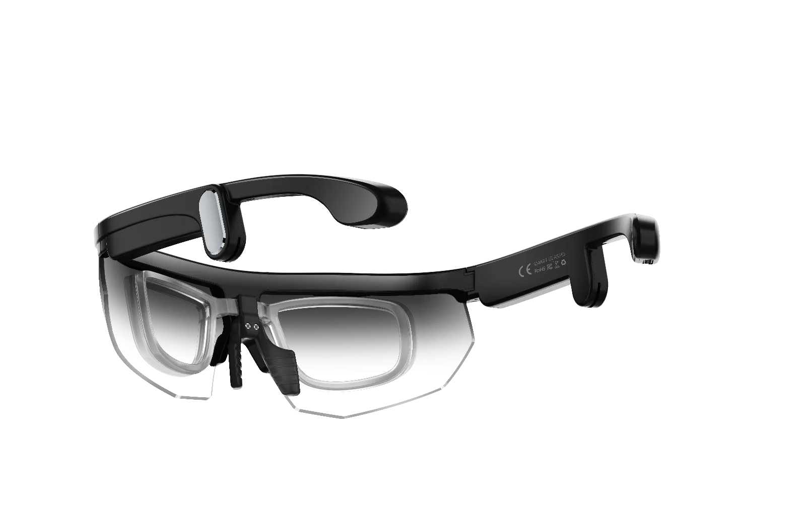 W640 AI Camera Glasses - 32MP, 6-Axis Gimbal, AI Translation
