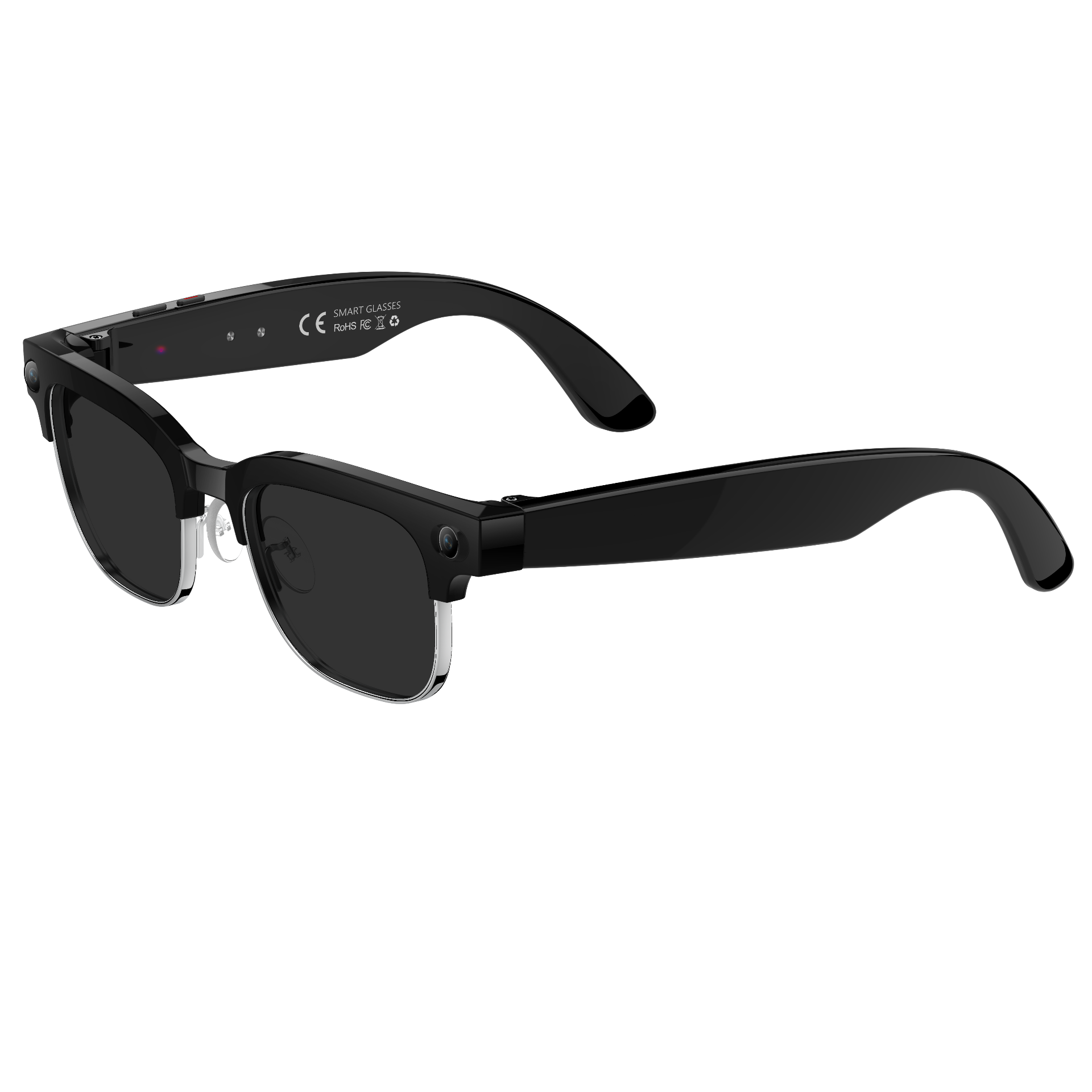 W630 Flagship 32MP HD AI Glasses, Wi-Fi Instant Transfer, 35g Ultra-Light, IP65 Waterproof, Outdoor & Live-Streaming Gear